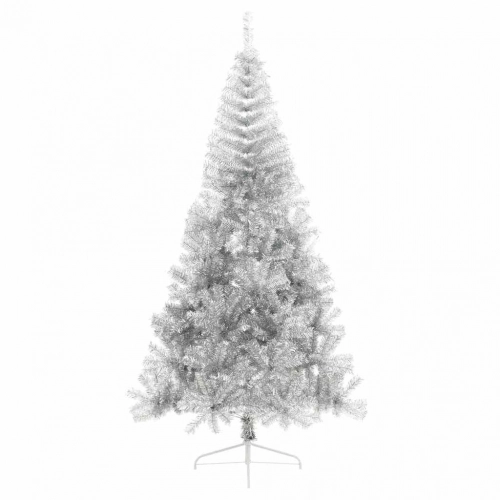 Mākslīgais Led Ziemassvētku Eglīte Sudraba 240 Cm Pet Vidaxl