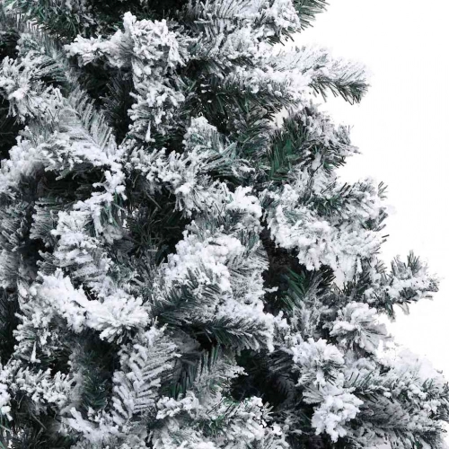 Mākslīgais Pirmsgaismas Ziemassvētku Koks Ar Bumbu Komplektu Vidaxl