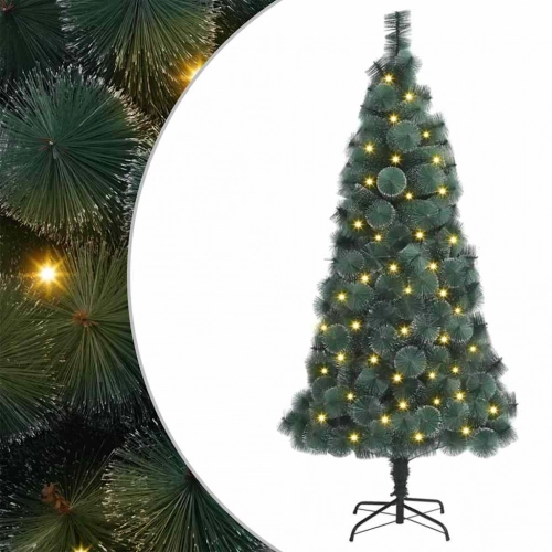 Mākslīgais Ziemassvētku Koks 300 Led Zaļš 180 Cm Pet Vidaxl