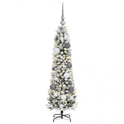 Mākslīgāziemassvētkueglīte Balts 120Cm Pvc Vidaxl