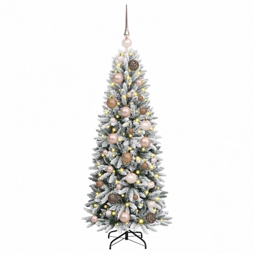Mākslīgāziemassvētkueglīte Balts 120Cm Pvc Vidaxl