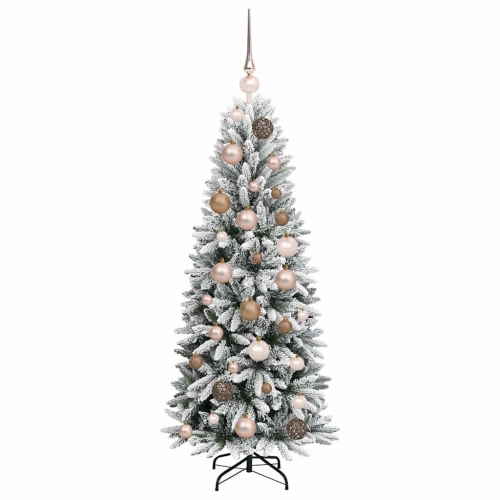Mākslīgāziemassvētkueglīte Balts 120Cm Pvc Vidaxl