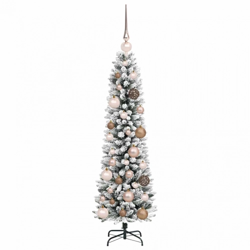 Mākslīgāziemassvētkueglīte Balts 120Cm Pvc Vidaxl