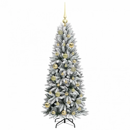 Mākslīgāziemassvētkueglīte Balts 53 X 53 X 120 Cm Pvc Vidaxl