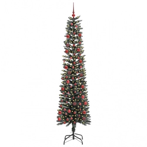 Mākslīgāziemassvētkueglīte Su 300 Led Zaļa 58 X 58 X 210 Cm Pvc Vidaxl