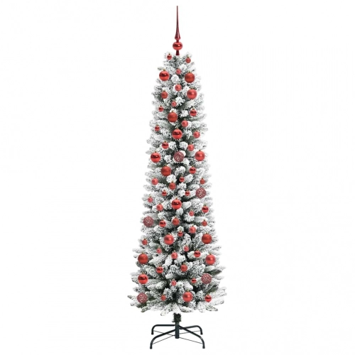 Mākslīgāziemassvētkueglīte With Leds Balts 180Cm Pvc Vidaxl