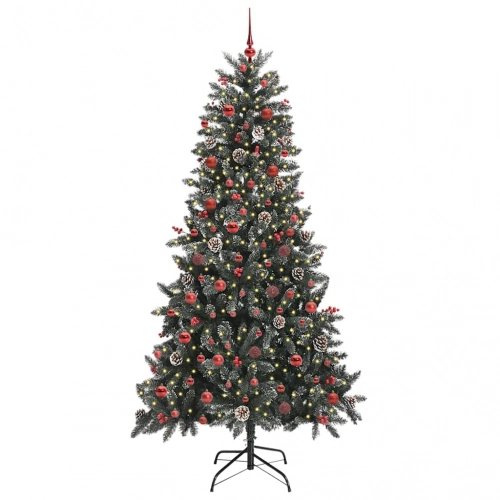 Mākslīgāziemassvētkueglīte Zaļa 114 X 114 X 210 Cm Pvc Vidaxl