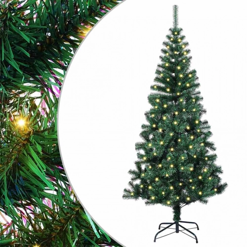 Mākslīgāziemassvētkueglīte Zaļa 120Cm Pvc Vidaxl