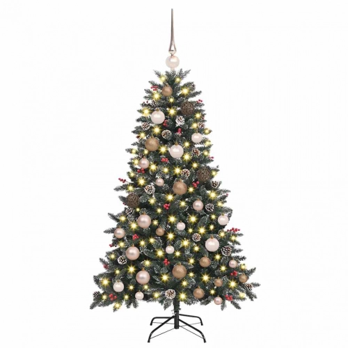 Mākslīgāziemassvētkueglīte Zaļa 120Cm Pvc Vidaxl