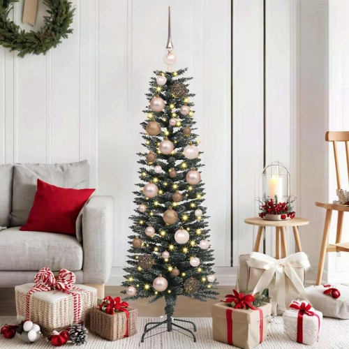 Mākslīgāziemassvētkueglīte Zaļa 120Cm Pvc Vidaxl