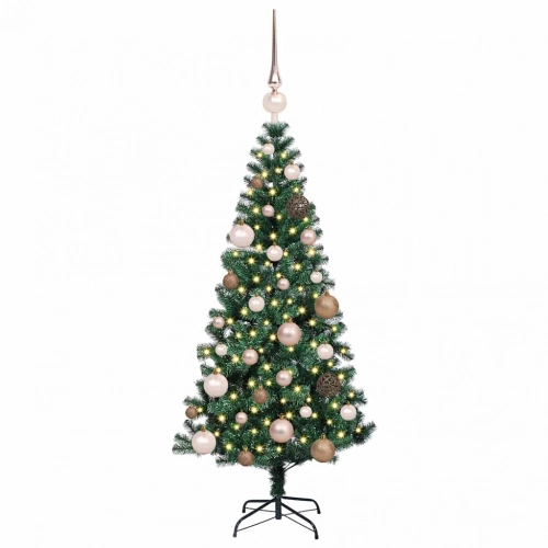 Mākslīgāziemassvētkueglīte Zaļa 120Cm Pvc Vidaxl