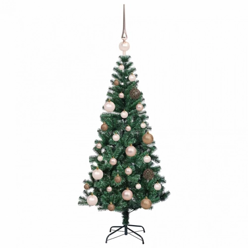 Mākslīgāziemassvētkueglīte Zaļa 120Cm Pvc Vidaxl