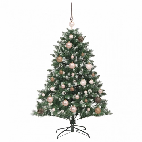 Mākslīgāziemassvētkueglīte Zaļa 120Cm Pvc Vidaxl