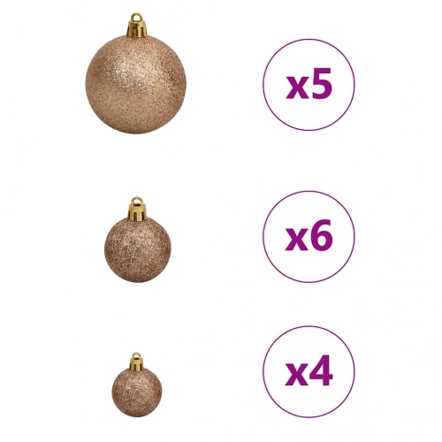 Mākslīgāziemassvētkueglīte Zaļa 120Cm Pvc Vidaxl