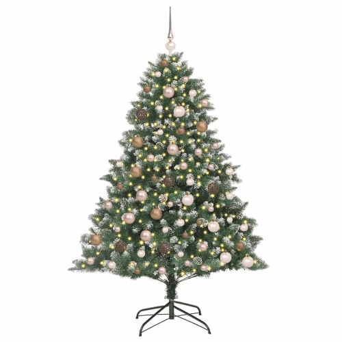 Mākslīgāziemassvētkueglīte Zaļa 126 X 126 X 180 Cm Pvc Vidaxl