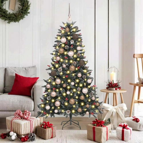 Mākslīgāziemassvētkueglīte Zaļa 150Cm Pvc Vidaxl