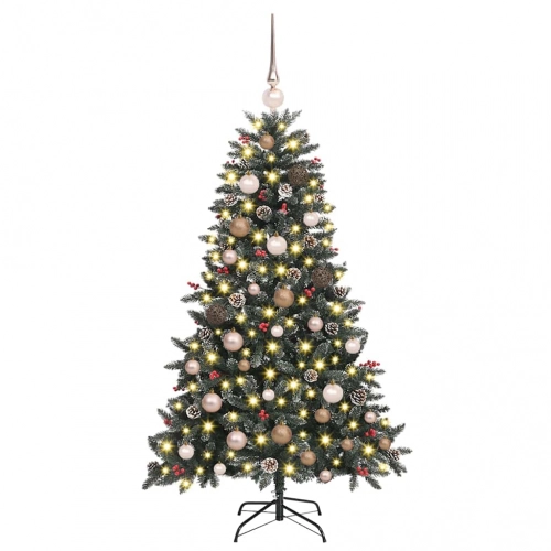 Mākslīgāziemassvētkueglīte Zaļa 150Cm Pvc Vidaxl
