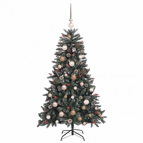 Mākslīgāziemassvētkueglīte Zaļa 150Cm Pvc Vidaxl