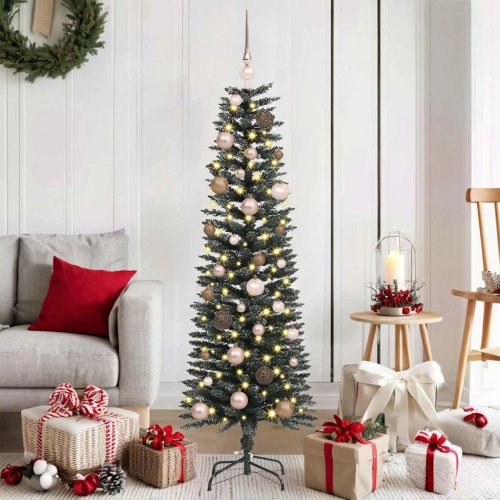 Mākslīgāziemassvētkueglīte Zaļa 150Cm Pvc Vidaxl