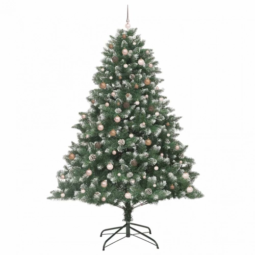Mākslīgāziemassvētkueglīte Zaļa 160 X 160 X 240 Cm Pvc Vidaxl