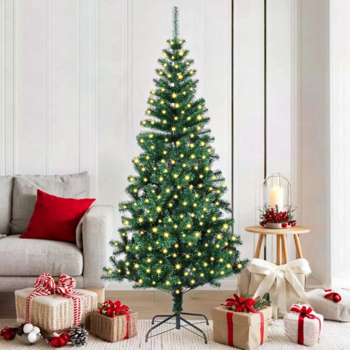 Mākslīgāziemassvētkueglīte Zaļa 180Cm Pvc Vidaxl