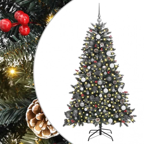 Mākslīgāziemassvētkueglīte Zaļa 180Cm Pvc Vidaxl
