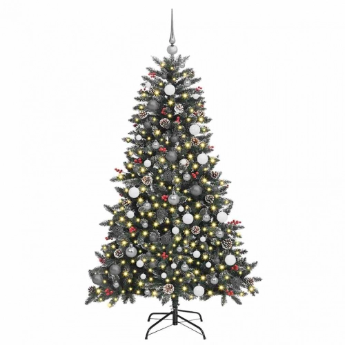 Mākslīgāziemassvētkueglīte Zaļa 180Cm Pvc Vidaxl