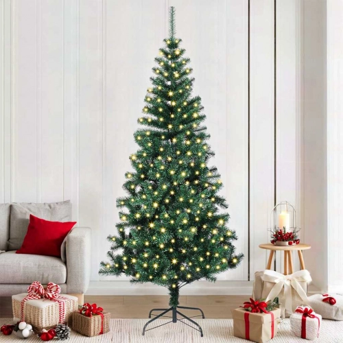 Mākslīgāziemassvētkueglīte Zaļa 210Cm Pvc Vidaxl
