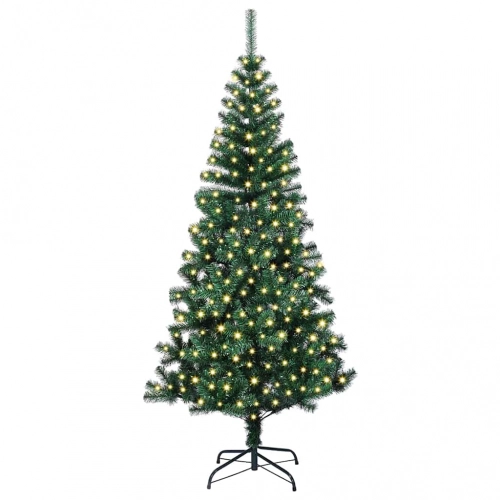 Mākslīgāziemassvētkueglīte Zaļa 210Cm Pvc Vidaxl