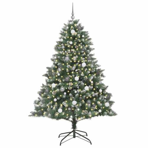 Mākslīgāziemassvētkueglīte Zaļa 210Cm Pvc Vidaxl