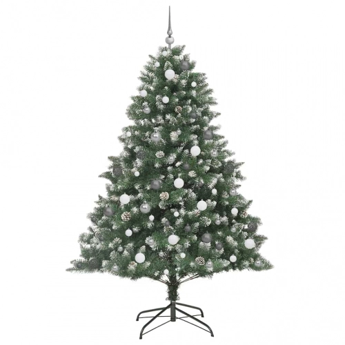 Mākslīgāziemassvētkueglīte Zaļa 210Cm Pvc Vidaxl