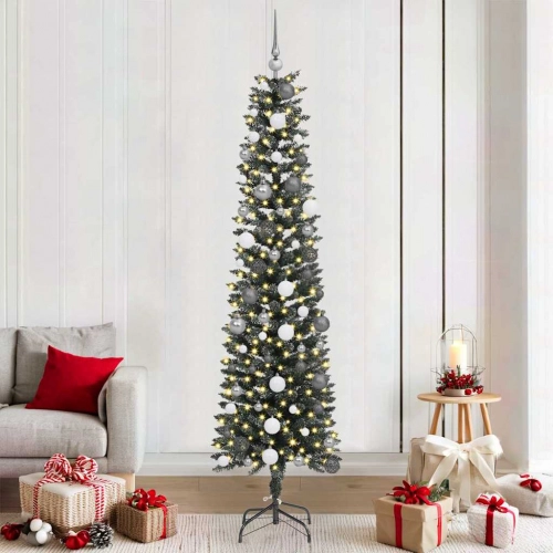 Mākslīgāziemassvētkueglīte Zaļa 210Cm Pvc Vidaxl