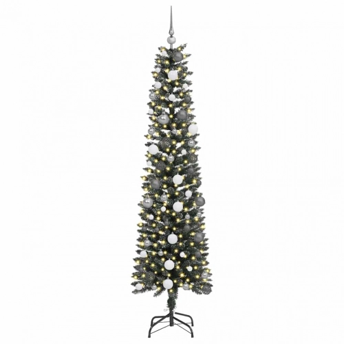 Mākslīgāziemassvētkueglīte Zaļa 210Cm Pvc Vidaxl