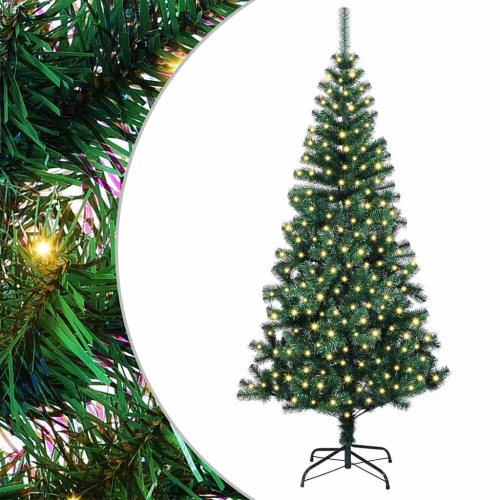 Mākslīgāziemassvētkueglīte Zaļa 240Cm Pvc Vidaxl