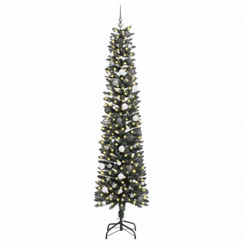 Mākslīgāziemassvētkueglīte Zaļa 240Cm Pvc Vidaxl