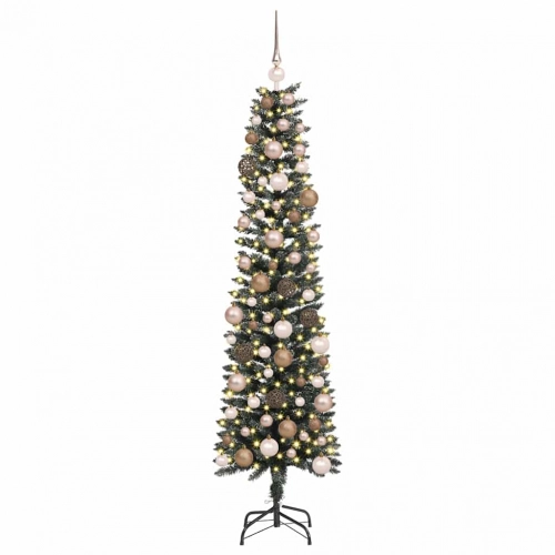 Mākslīgāziemassvētkueglīte Zaļa 50.5 X 50.5 X 180 Cm Pvc Vidaxl