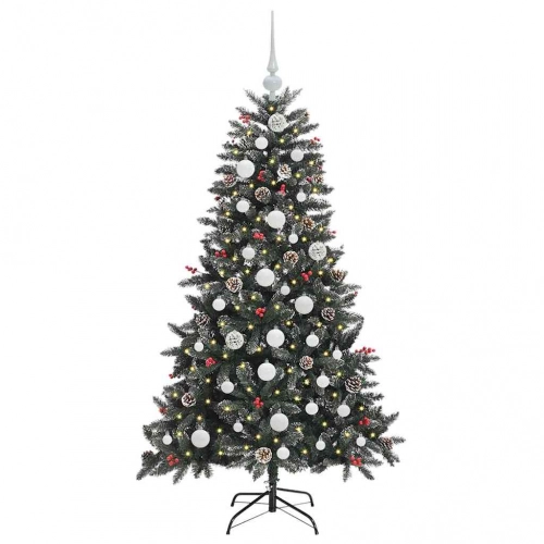 Mākslīgāziemassvētkueglīte Zaļa 83.5 X 83.5 X 150 Cm Pvc Vidaxl