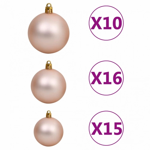 Mākslīgie Ziemassvētku Koki Su 300 Led Sudraba 180 Cm Pet Vidaxl