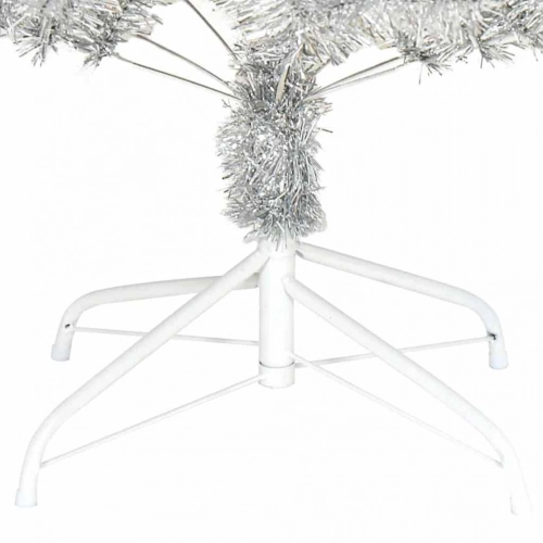 Mākslīgie Ziemassvētku Koki Su 300 Led Sudraba 180 Cm Pet Vidaxl