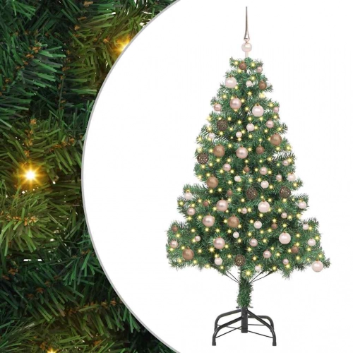 Mākslīgie Ziemassvētku Koki Su 300 Led Zaļa 180 Cm Pvc Vidaxl