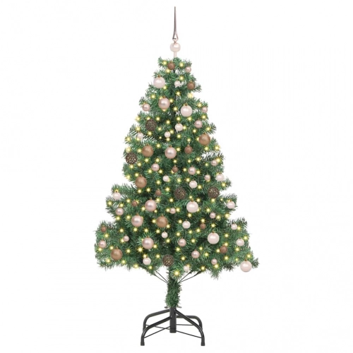 Mākslīgie Ziemassvētku Koki Su 300 Led Zaļa 180 Cm Pvc Vidaxl