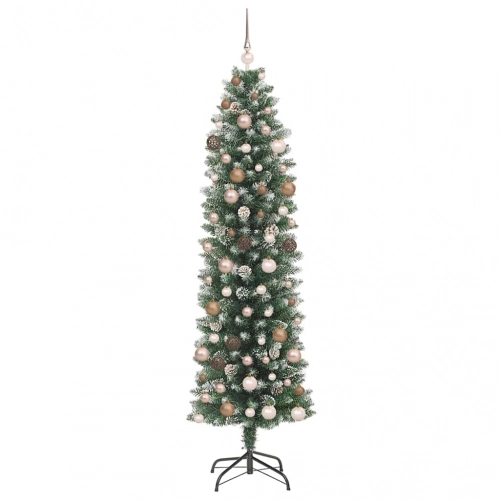 Mākslīgs Slaids Ziemassvētku Koks Su 300 Led Zaļa 210 Cm Vidaxl