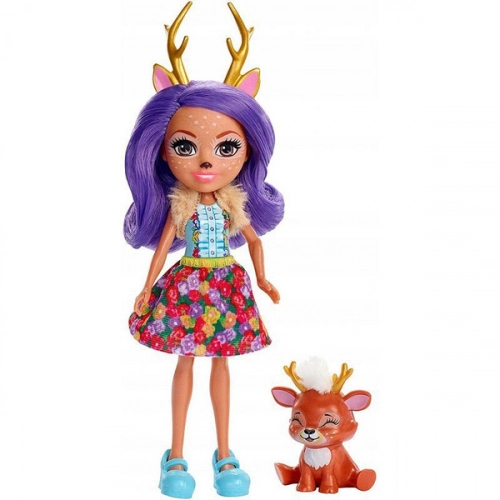 Mattel Enchantimals Lalka + Figurka Jelonek