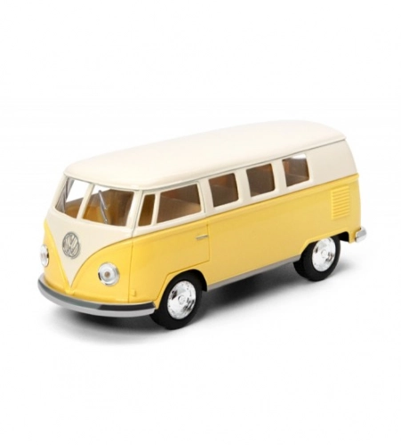 Металлическая авто моделька 1962 Volkswagen Classical Bus (Pastel Color with Ivory Top) 1:32 KT5377Y