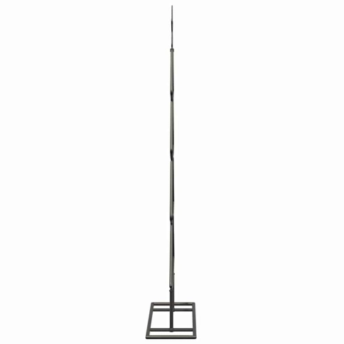Metāla Ziemassvētku Koks Ar Statīvu Melna 90 Cm Tērauds Vidaxl
