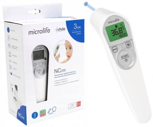 Microlife Bezkontaktowy Termometr Elektroniczny NC200