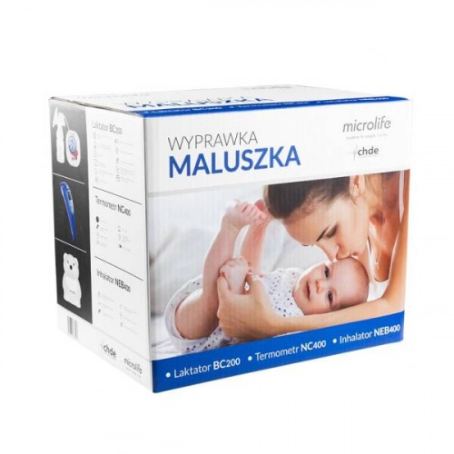 Microlife Wyprawka Maluszka Microlife: Laktator BC200 + Termometr NC400 + Inhalator NEB400