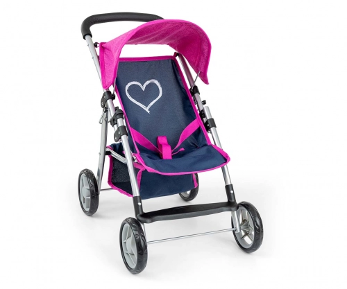 Milly Mally Doll Stroller Natalie Prestige Navy