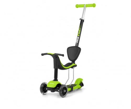 Skrejritenis Milly Mally Little Star Green 3in1