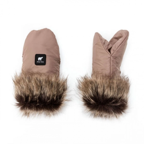 Miu Mio Polaris Winter Rękawiczki do Wózka Cappuccino